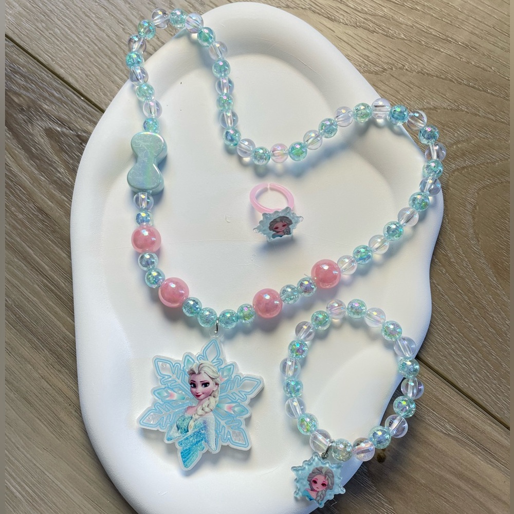 Snowflake Elsa design kiddo’s Jewelry Set